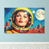 DE WERELD DIE WIJ ONTDEKTEN 20 CANVAS AFDRUK (Insitu (Houten vloer))