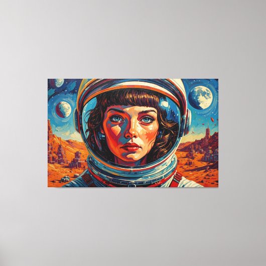 DE WERELD DIE WIJ ONTDEKTEN 4 CANVAS AFDRUK (Voorkant)