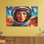 DE WERELD DIE WIJ ONTDEKTEN 4 CANVAS AFDRUK (Insitu (Woonkamer))