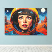 DE WERELD DIE WIJ ONTDEKTEN 5 CANVAS AFDRUK (Insitu (Houten vloer))