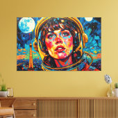 DE WERELD DIE WIJ ONTDEKTEN PARIS 2 CANVAS AFDRUK (Insitu (Woonkamer))