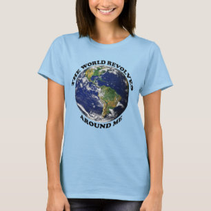 De wereld draait om me heen t-shirt