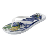 De wereld draait om me Teenslippers (Schuin)