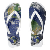 De wereld draait om me Teenslippers (Voetbed)