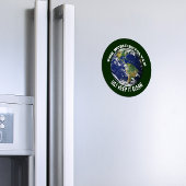 De wereld draait om ons en houdt het schoon bewust magneet