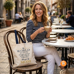 De Wereld Draait Op Liefde Ze Gaat Door Het Leven Tote Bag