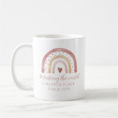 De wereld een betere plek maken op de Mok van de v (Links)