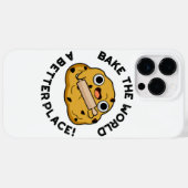 De wereld een betere plek om te kotsen Case-Mate iPhone case (Achterkant (horizontaal))