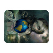 "De Wereld" Flex Magnet Magneet (Horizontaal)