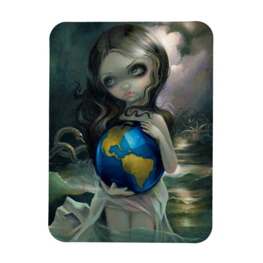"De Wereld" Flex Magnet Magneet (Verticaal)