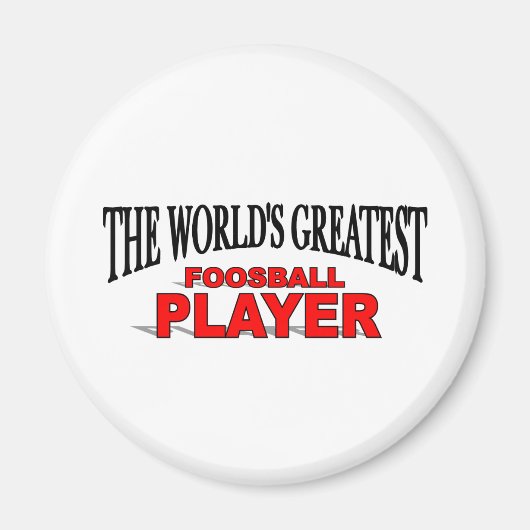 De Wereld & Grootste Voetbalspeler Magneet (Voorkant)