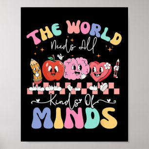 De Wereld Heeft Alle Soorten Geesten Nodig Speciaa Poster