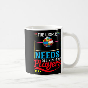 De Wereld Heeft Alle Soorten Spelers Volleybal Au Koffiemok