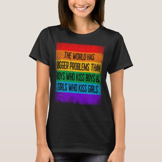 De wereld heeft grotere problemen met het Shirt va (Voorkant)