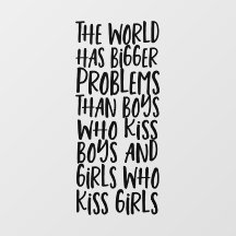 De wereld heeft grotere problemen