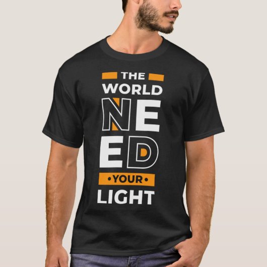 De wereld heeft je lichte Pullover Hoodie nodig (Voorkant)
