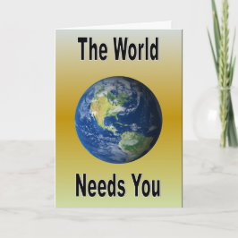 De wereld heeft je nodig kaart