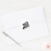De wereld heeft jouw voice Sticker nodig (Envelop)