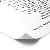 DE WERELD HEEFT MANNEN NODIG POSTER (Hoek)