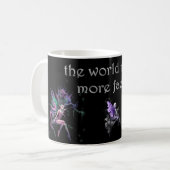 De wereld heeft meer faeries Mok nodig (Voorkant links)