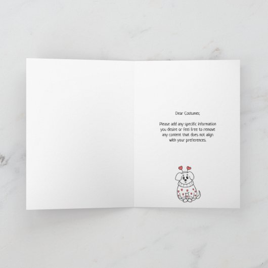 De Wereld Heeft Meer Mensen Nodig Valentijnskaart  Kaart (Binnen)