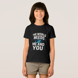 DE WERELD HEEFT MIJ EN JOU NODIG Tri-Blend SHIRT
