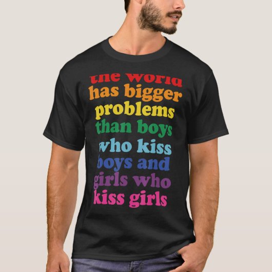De wereld heeft steeds grotere problemen als gevol t-shirt (Voorkant)