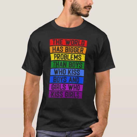De wereld heeft steeds grotere problemen als gevol t-shirt (Voorkant)