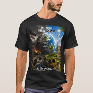 De Wereld Heeft Verandering Nodig, Dus Wees Die Ve T-shirt