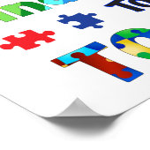 De wereld heeft verschillende soorten gedachten no poster (Hoek)