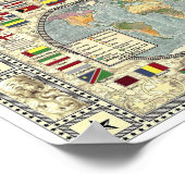 De wereld - ijstijd poster (Hoek)