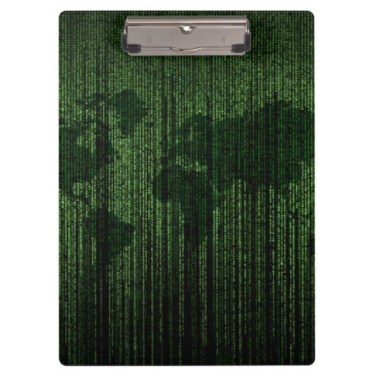 De wereld in de matrix klembord (Voorkant)