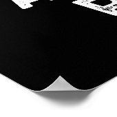 De wereld in de steek laten door een slagtang poster (Hoek)