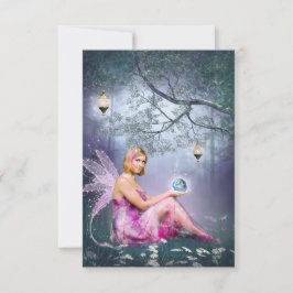 De wereld in mijn hand bedankkaart