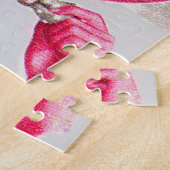 De wereld in zijn geest legpuzzel (Zijkant)