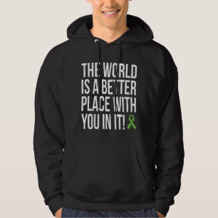 De wereld is een betere plek met jou erin hoodie