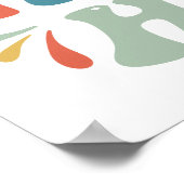 De wereld is een betere plek met jou hier poster (Hoek)