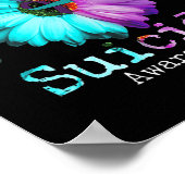 De wereld is een betere plek met jou in zelfmoord poster (Hoek)