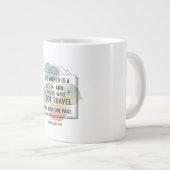 De Wereld Is Een Boek Grote Koffiekop (Voorkant rechts)