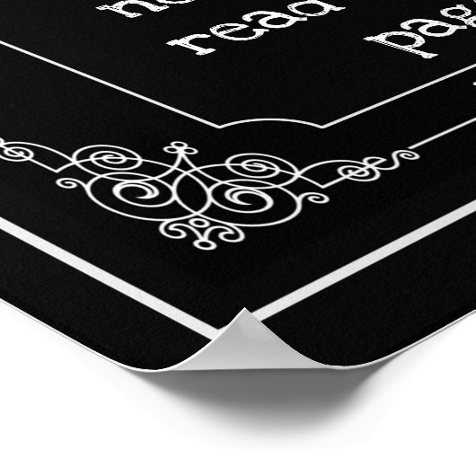 De wereld is een boek - Saint Augustine Poster (Hoek)