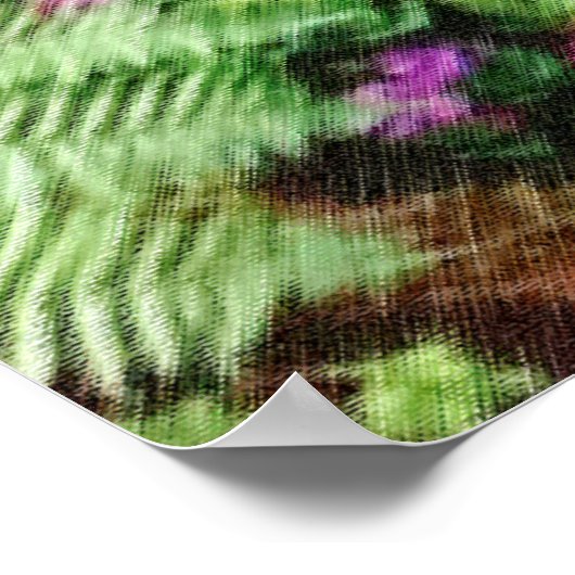 DE WERELD IS EEN CIRCLE Print, Poster paper (Matte (Hoek)