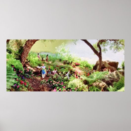 DE WERELD IS EEN CIRCLE Print, Poster paper (Matte (Voorkant)