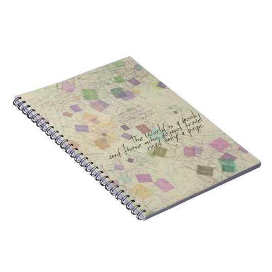 De wereld is een notebook notitieboek (Rechterzijde)