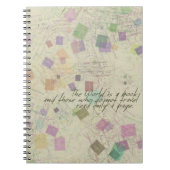 De wereld is een notebook notitieboek (Voorkant)