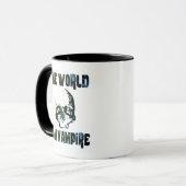 DE WERELD IS EEN VAMPIRE MOK (Voorkant links)