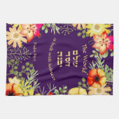 De wereld is gebouwd met het Hoesje van Kindness C Theedoek (Horizontaal)