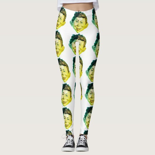 DE WERELD IS GEK LEGGINGS (Voorkant)