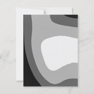 De wereld is grijs briefkaart