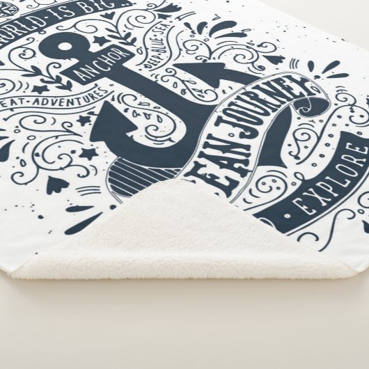 De wereld is groot - ga verkennen sherpa deken (3/4)