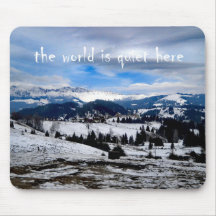 de wereld is hier stil